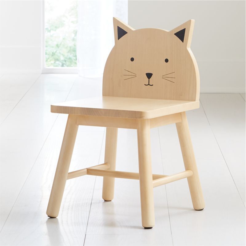 Cat Animal Kids Chair + Reviews | Crate & Kids | Crate & Barrel