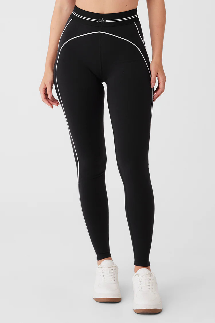 Airbrush High-Waist Heart Throb Legging | Alo Yoga (US)