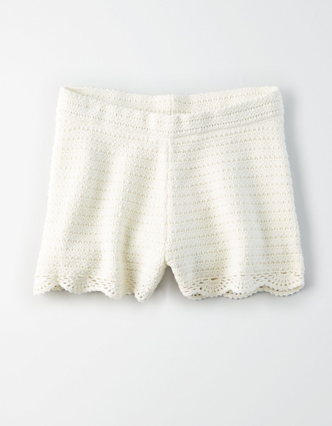 AE High-Waisted Crochet Shorts | American Eagle Outfitters (US & CA)