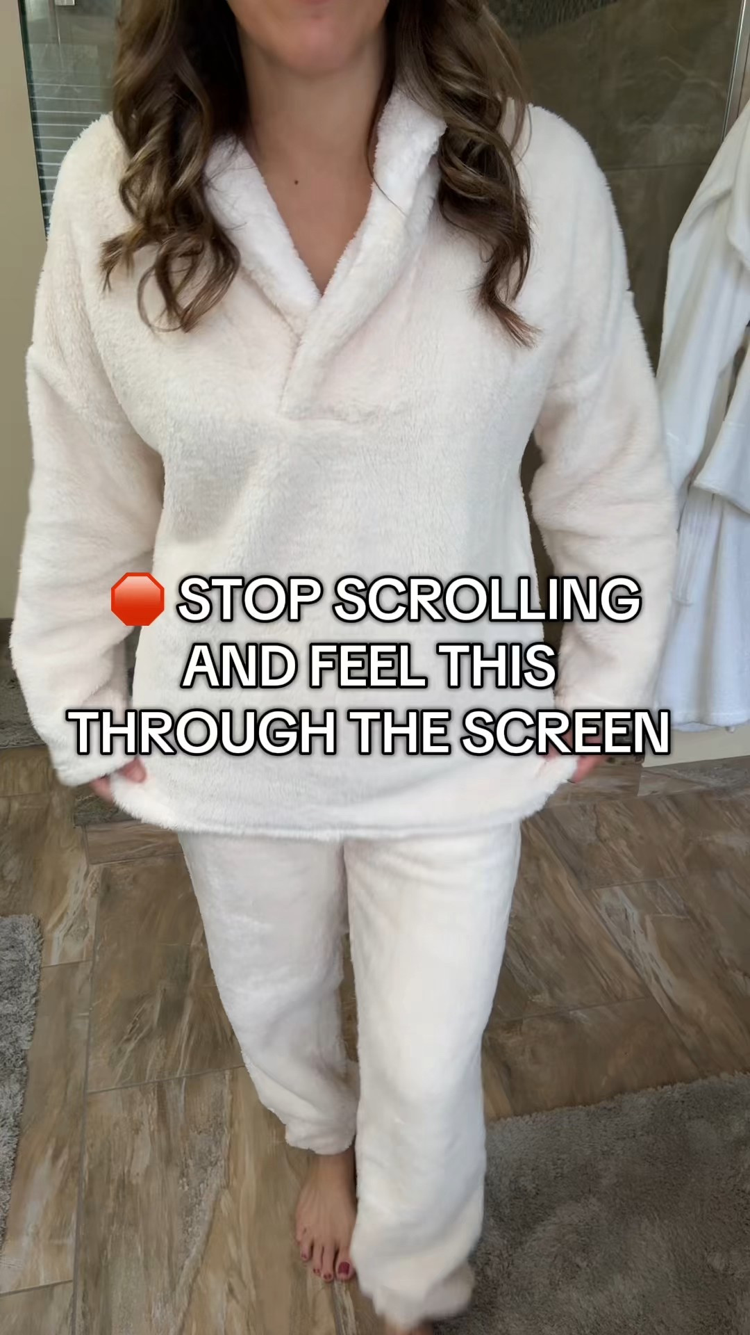 If you love being warm and cozy, this two-piece Sherpa set is the one you’ll never want to take off. It’s insanely soft, comfy, and perfect for lounging, errands, gifting, and literally everyday wear. I’m telling you… you’ll live in it 😍✨ #giftideaforher #loungewear #loungewear

#LTKGiftGuide #LTKmomlife