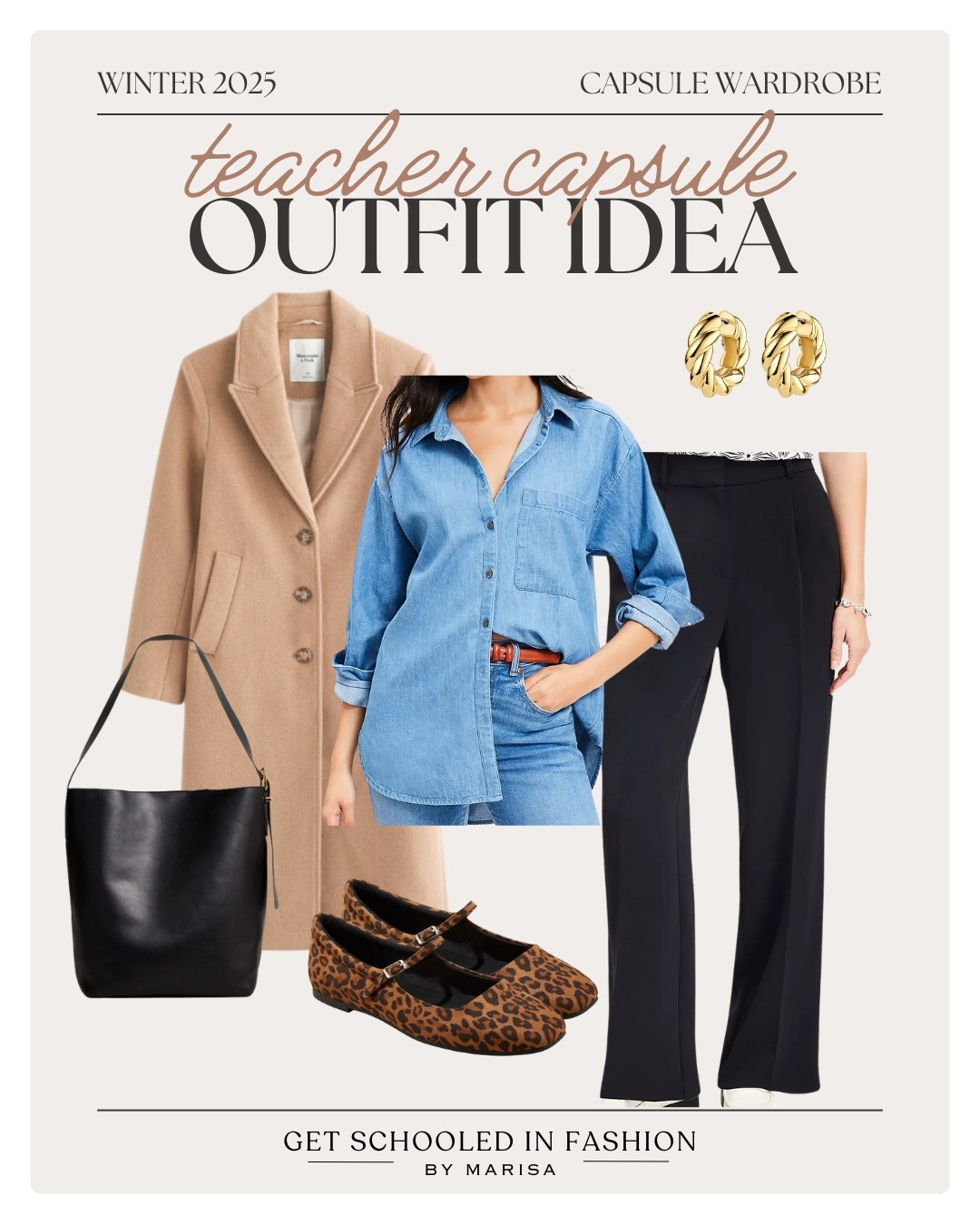 Winter capsule wardrobe for teachers featuring versatile layers, cozy knits, and comfortable staples perfect for the classroom and beyond. Build a wardrobe that works as hard as you do this season.

#LTKSeasonal #LTKStyleTip #LTKFindsUnder100