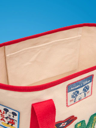 Old Navy x Disney Mickey Mouse Large Tote Bag | Old Navy (US)