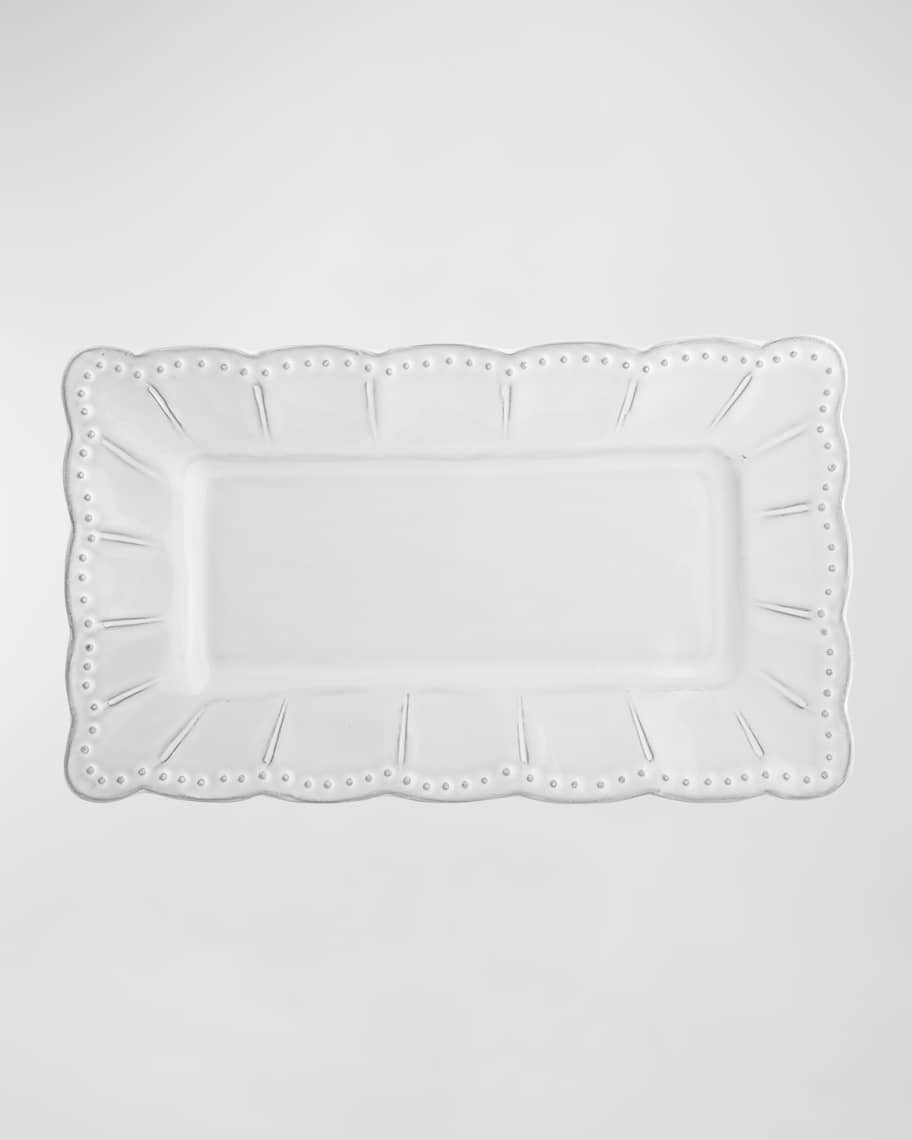 Bella Bianca Small Rectangular Platter | Neiman Marcus