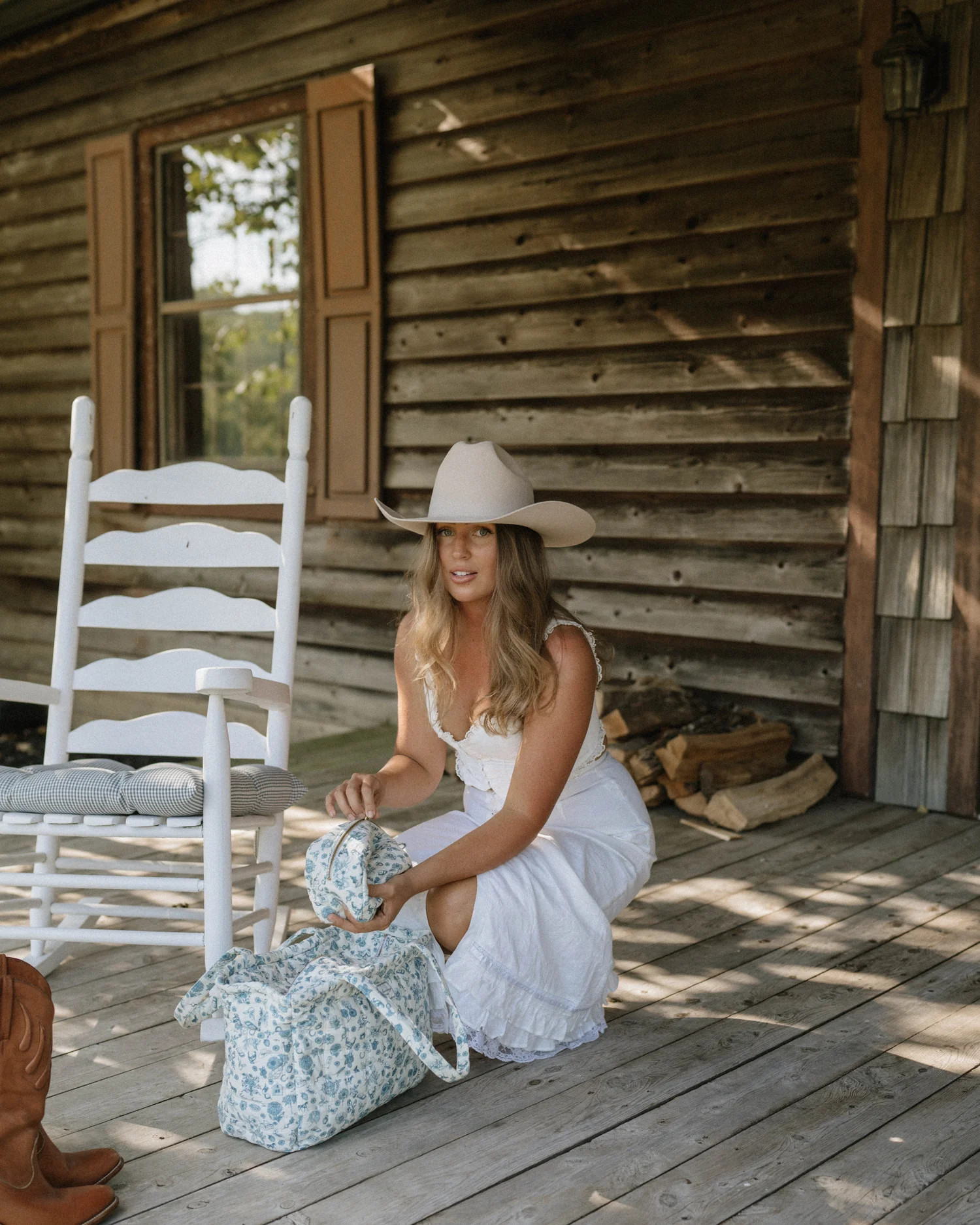 Quilted Cosmetic Bag | Slow Sunday