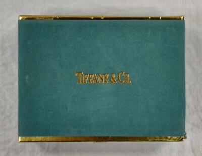 Tiffany & Co Playing Cards Double Deck of Red and Blue One Sealed One Used - VTG  | eBay | eBay US