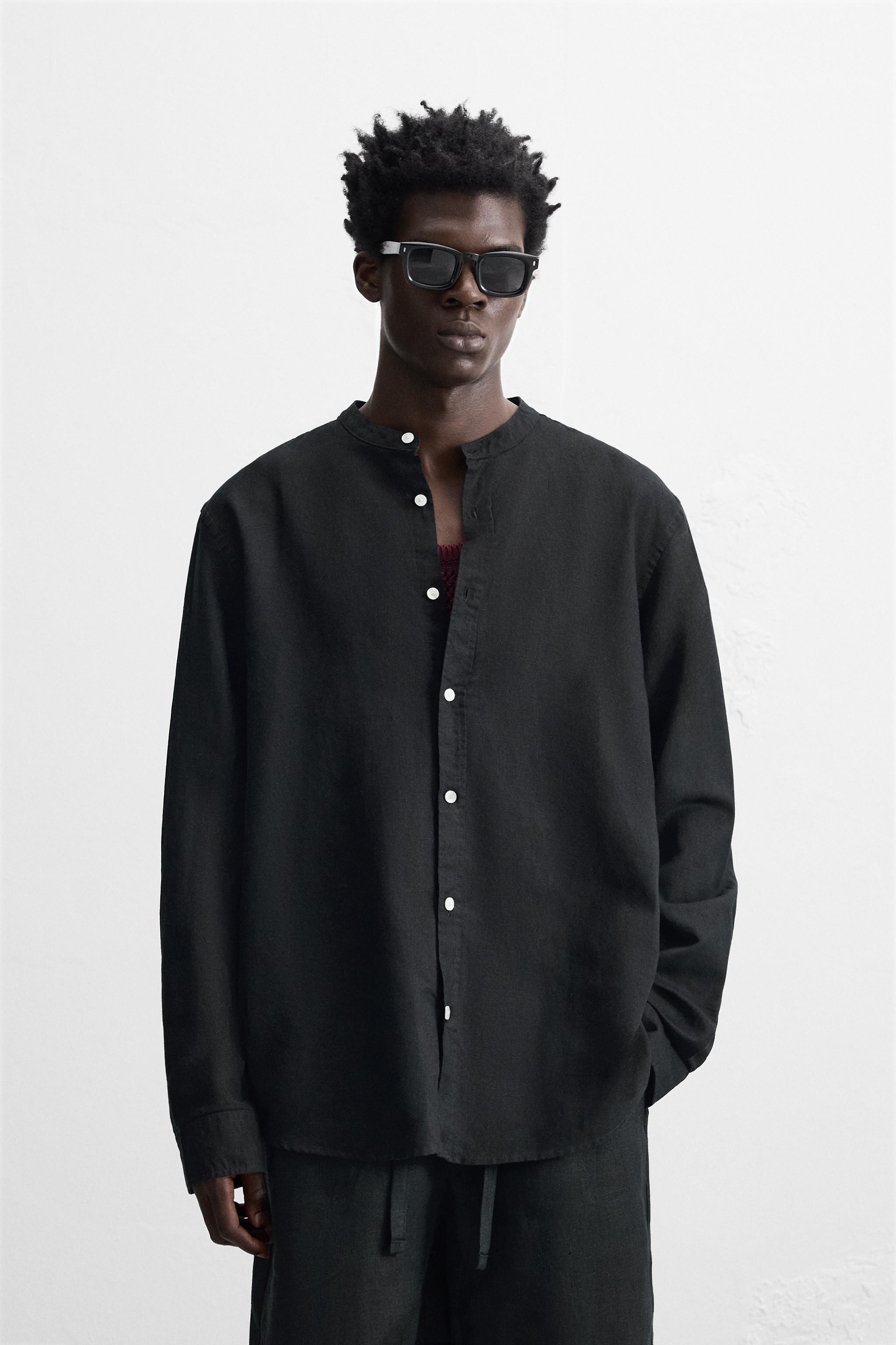 COTTON - LINEN SHIRT | Zara UK