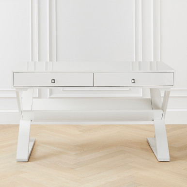 Jett Desk - White Lacquer | Z Gallerie