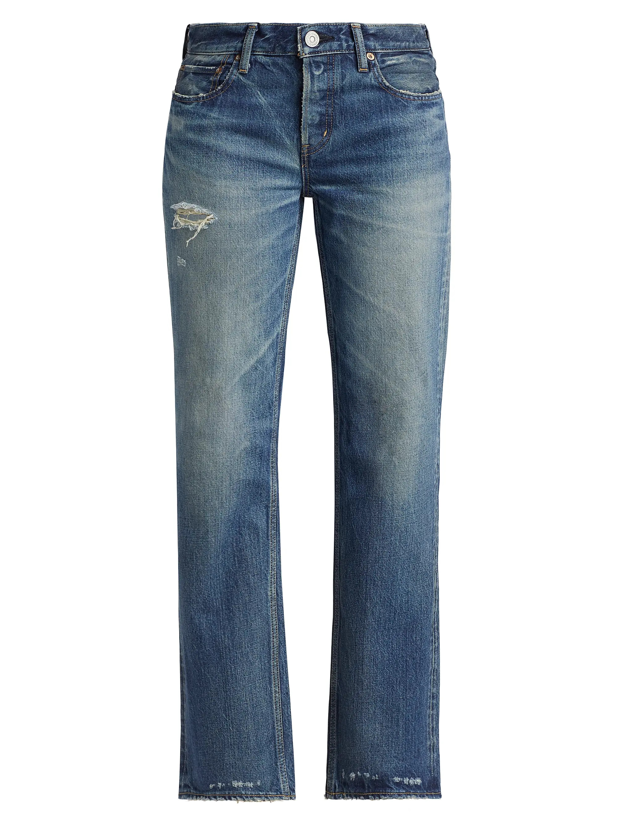 Flemington Low-Rise Cropped Flare Jeans | Saks Fifth Avenue