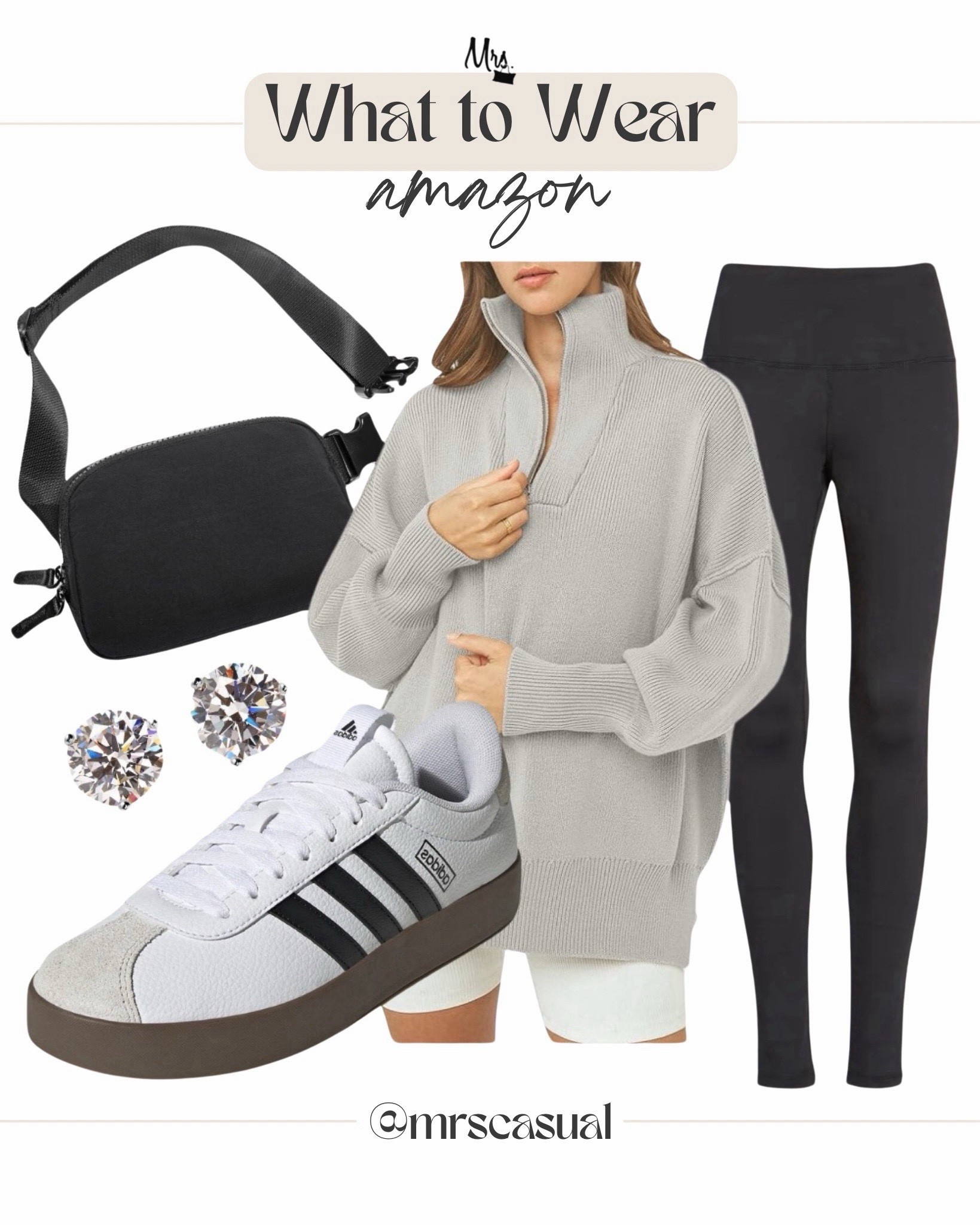 Easy, comfortable, and still looks put together — this is my kind of everyday outfit 🔗⬇️

#LTKmomlife #LTKOver40 #LTKgrwm