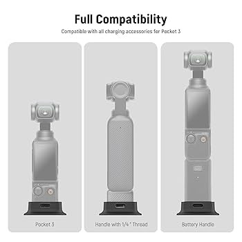 NEEWER Silicone Stand Base for Pocket 3, ø64mm Nonslip Soft Stable Anti Scratch Desktop Camera M... | Amazon (US)