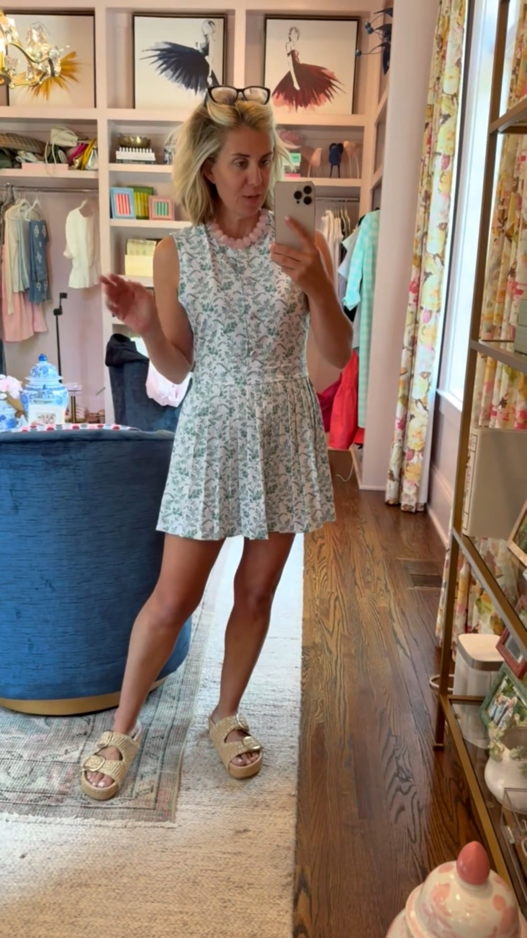 I may not can play the part, but I can dress the part! Y’all this dress is sooo cute!! I’m in a small & 8.5 sandal (1/2 size up). 

#LTKmomlife #LTKootd #LTKfitnessgoals