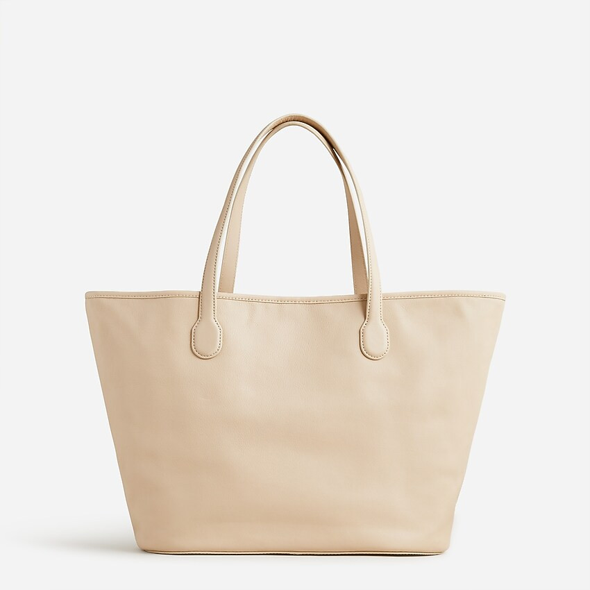 Berkeley tote in leather | J. Crew US