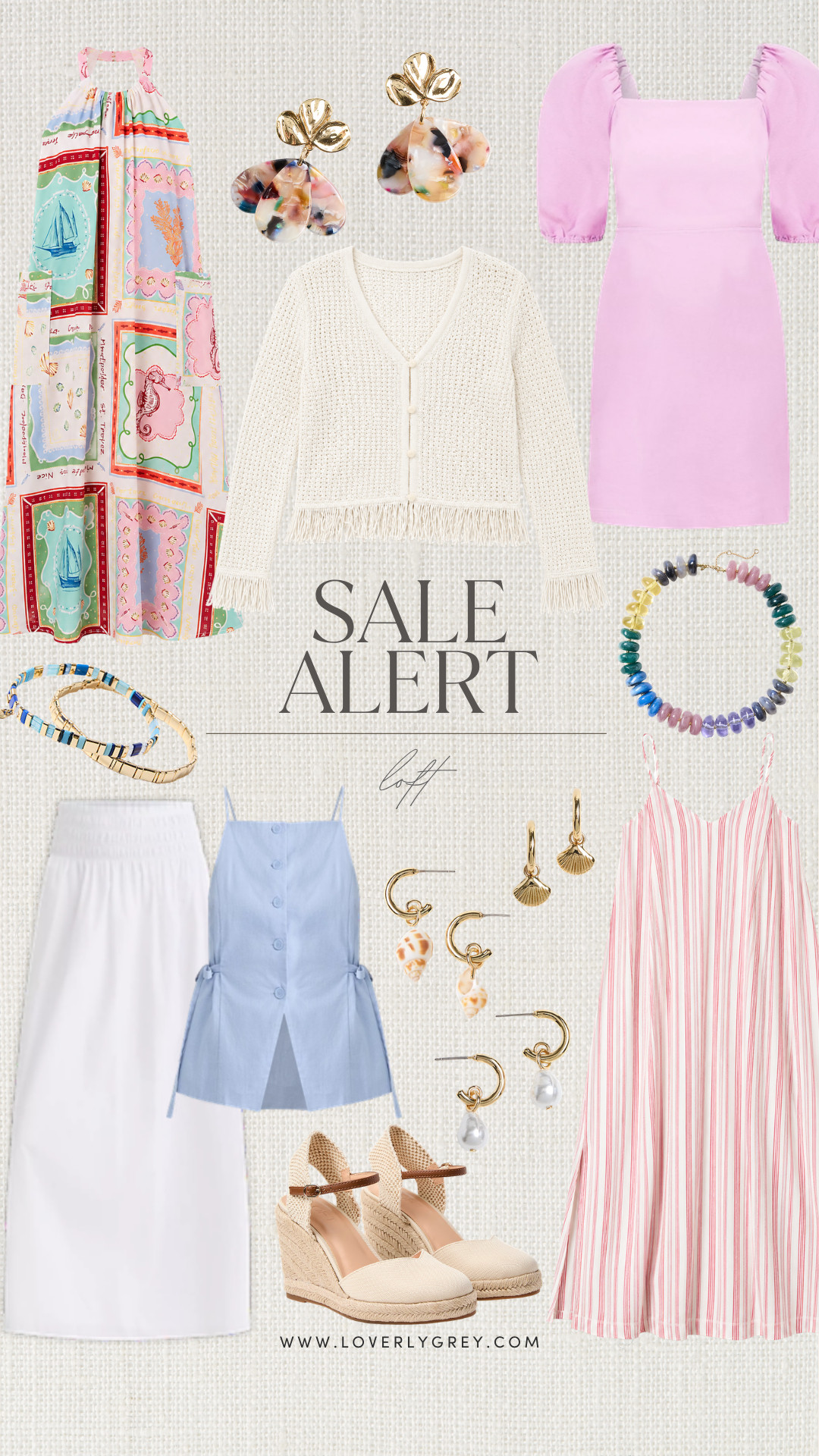 Loft is having a great sale right now for the Fourth of July- 50% off your purchase! Definitely take advantage of this deal while it lasts- their quality is so good and they have great options for work, weekend, and vacation!

Loverly grey, loft sale, womens fashion sale finds, pink puff mini, vacation resort wear outfit ideas, womens maxi dress, summer fashion inspo affordable under 100 

 #LTKSeasonal #LTKSaleAlert