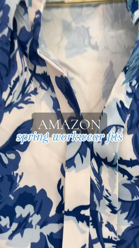 These are the perfect spring tops for any office looks! 

Wearing a small in all 3! 

🔗🔗 in my storefront under January Finds! 

#officeoutfit #workwear #workwearstyle #workwearinspo #styleinspo #fashioninspo #fashionover40 #amazonfashion 

#LTKworkwear #LTKover40 #LTKstyletip