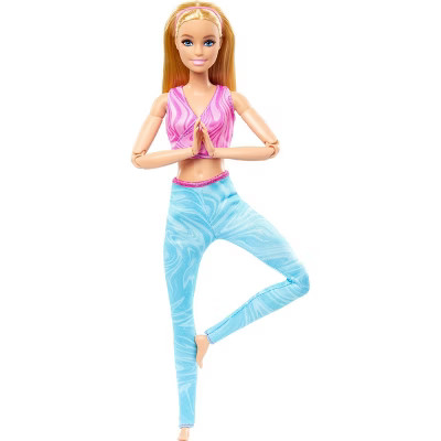 Barbie Made to Move Blonde Fashion Doll Wearing Removable Sports Top & Pants (Target Exclusive) | Target