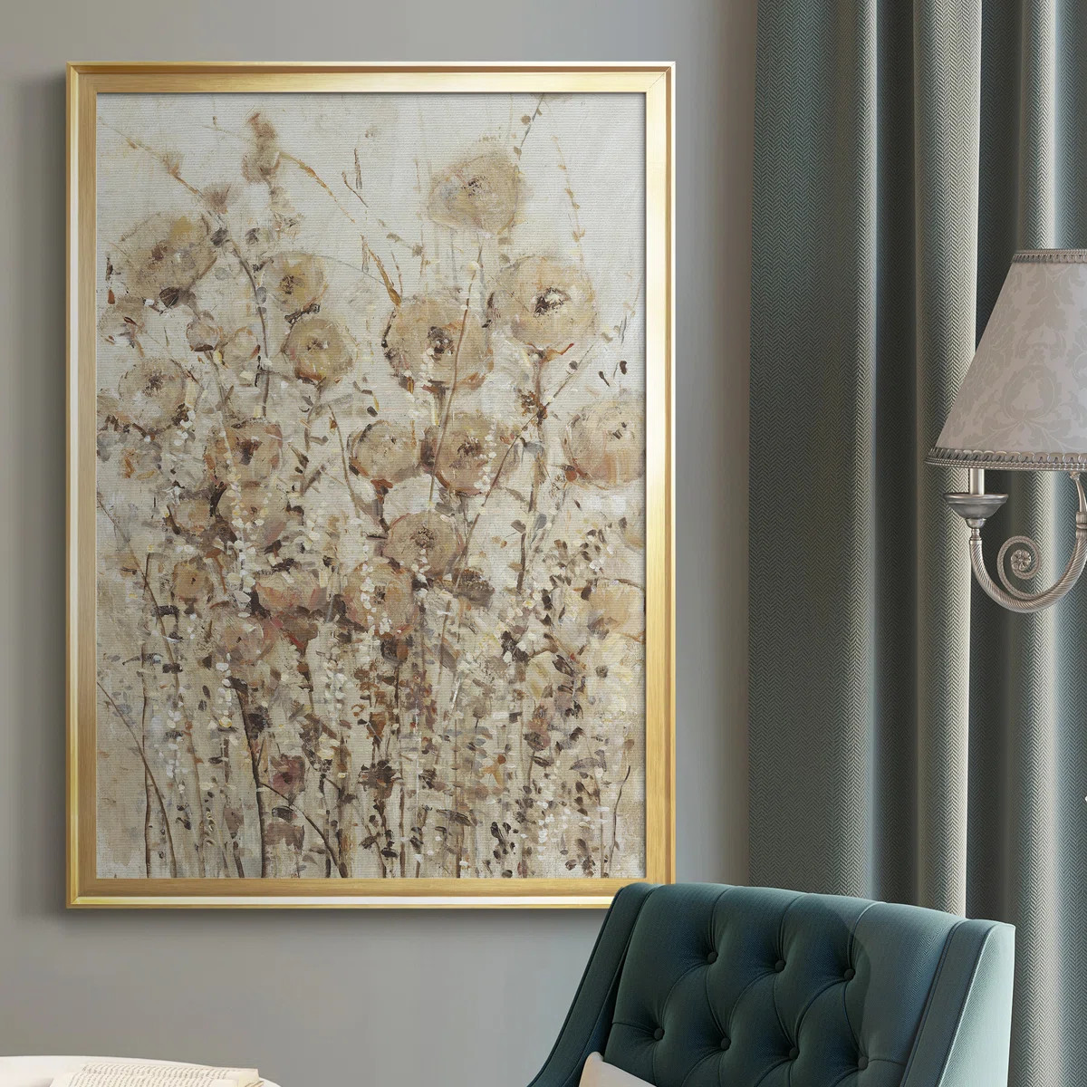 Red Barrel Studio® Garden Edge I Premium Framed Canvas - Ready To Hang & Reviews | Wayfair | Wayfair North America