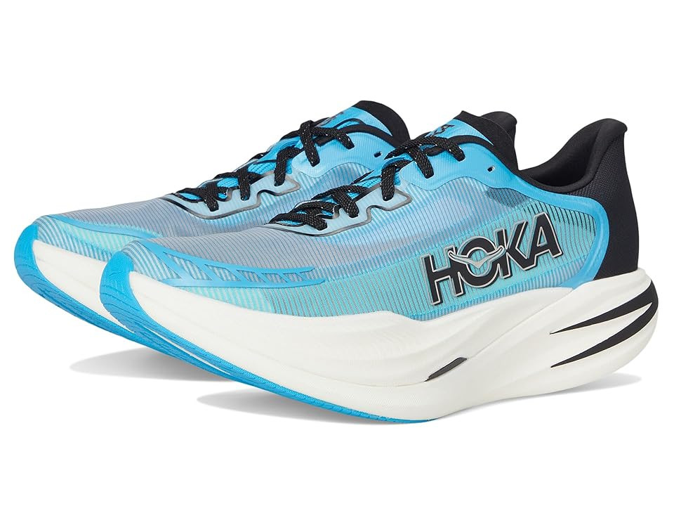 Hoka Cielo X1 2.0 Running Shoes Skyward Blue/Cielo Blue : Men's 5.5 - Women's 6.5 Medium, Textile | Zappos