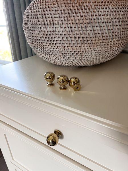 These brass knobs looks nearly identical to the pricey Rejuvenation knobs but are a fraction of the price! Beautify, heavy, sturdy, 

#LTKhome #LTKfindsunder50 #LTKstyletip