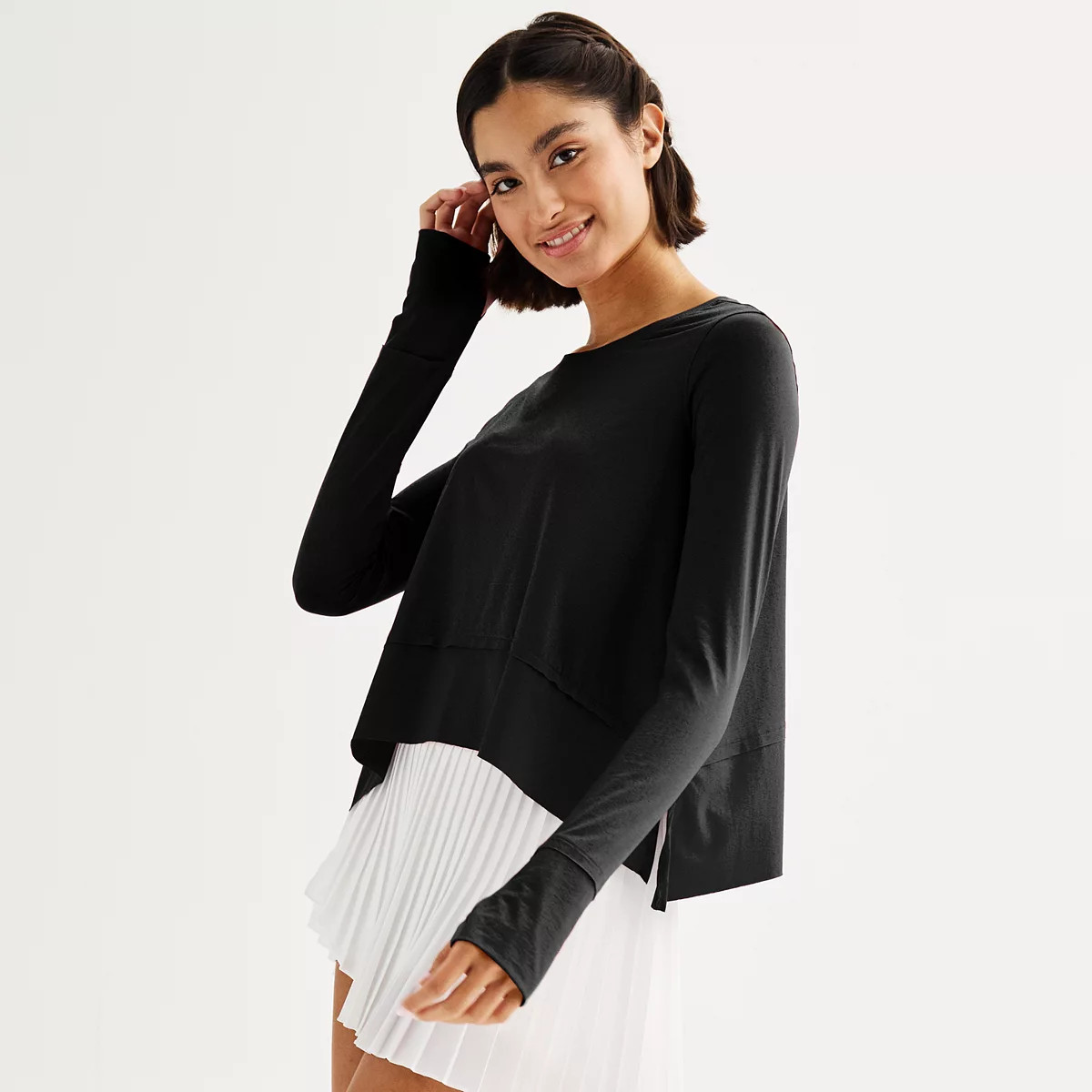 Juniors' SO® Relaxed Long Sleeve Tee | Kohl's