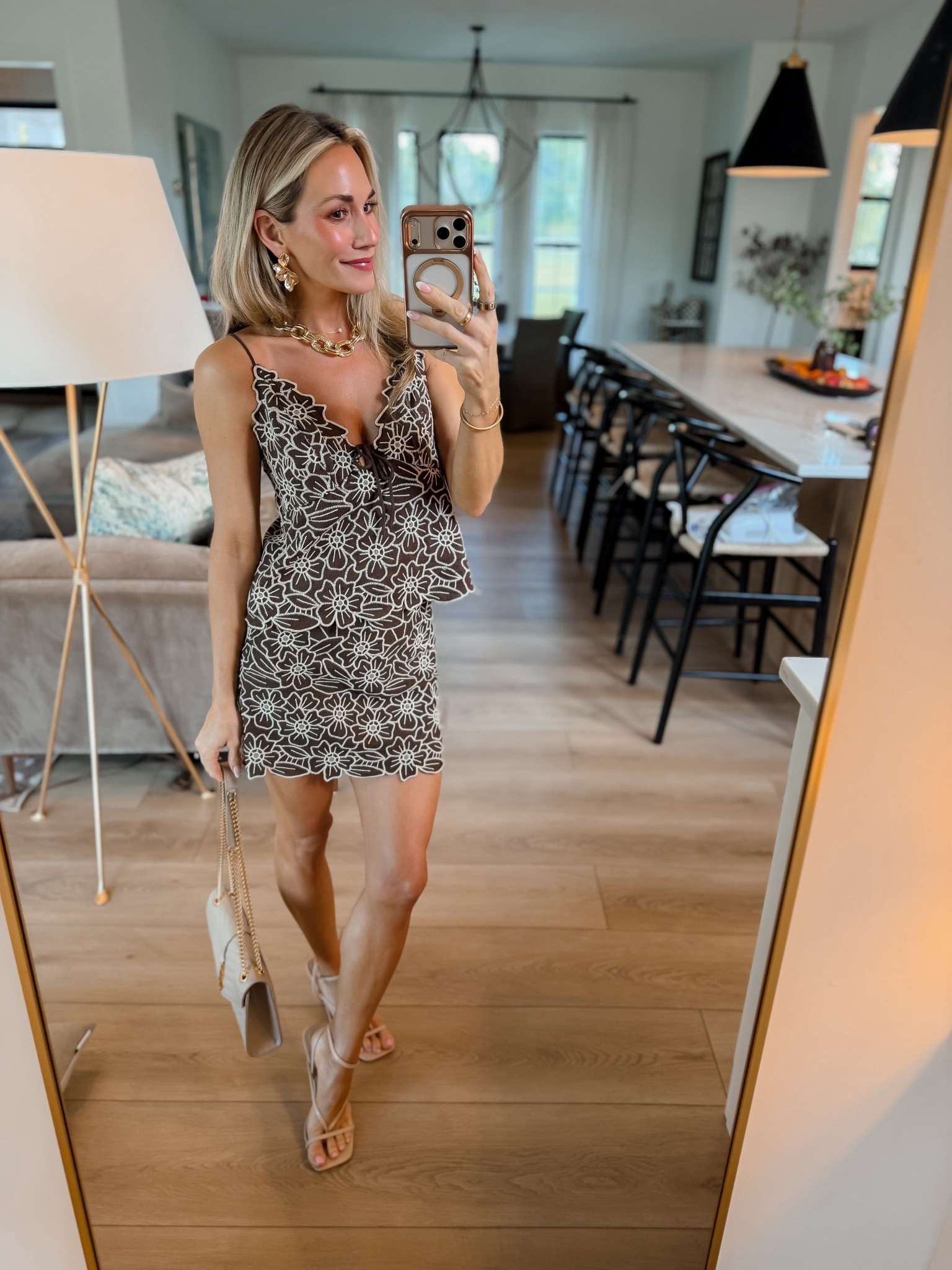 Spring date night look! extra 20% off if you spend $125 in app with code AF20 // This two piece set from Abercrombie is SO cute! The skirt is a skort and has built in shorts. Top has built-in padding so you don’t have to wear a bra. I’m wearing my true size xs in both! 

#LTKSaleAlert #LTKPetite #LTKootd