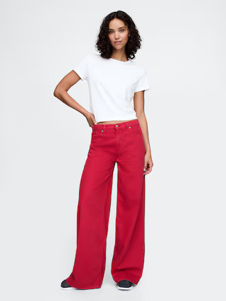 Mid Rise UltraSoft Baggy Jeans | Gap (US)