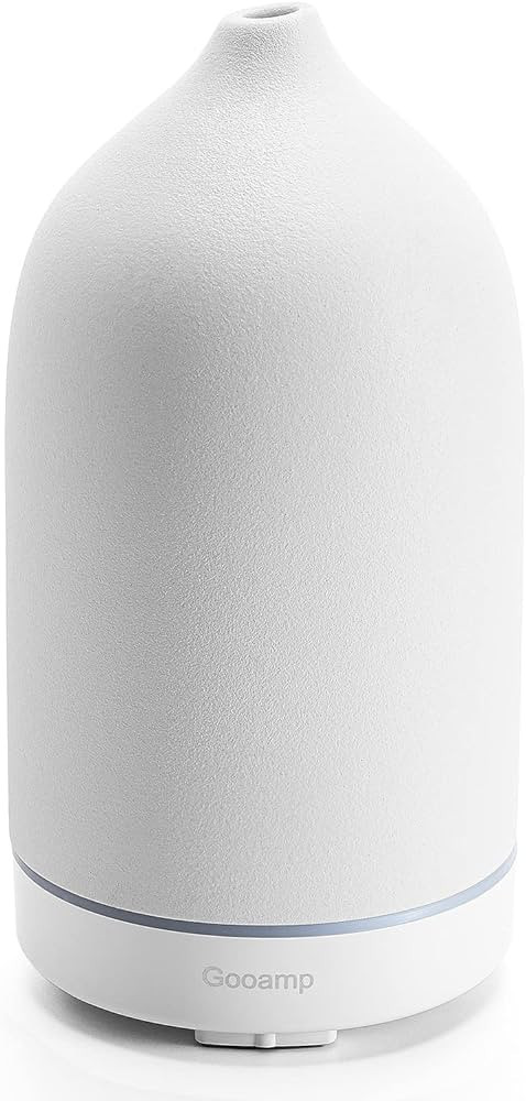 Gooamp 100ML Ceramic Diffuser,Aromatherapy Diffuser,Essential Oil Diffuser with 7 Color Lights Au... | Amazon (US)