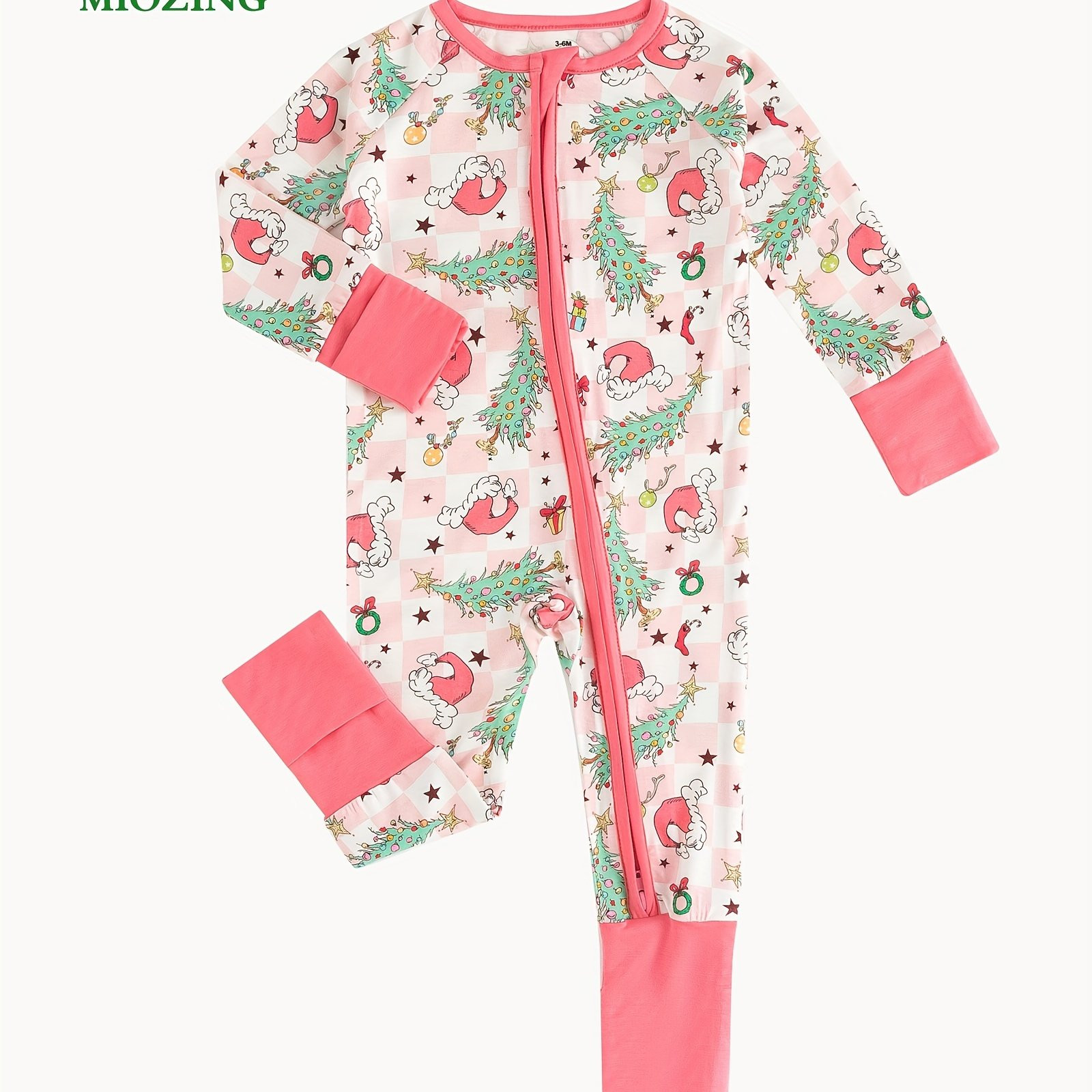 cozy bamboo fiber christmas romper baby girls cute - Temu | Temu Affiliate Program