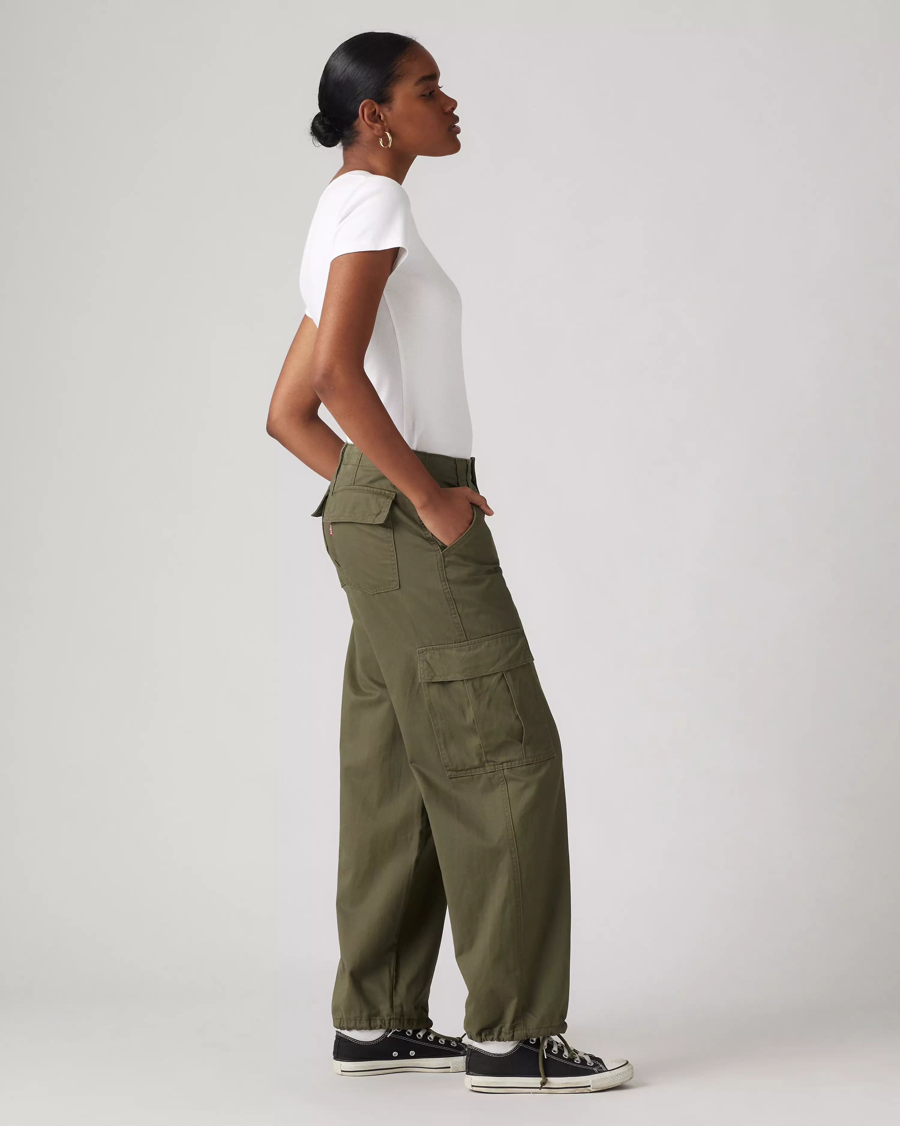 '94 Baggy Cargo Pants - Green | Levi's® US | Levi's US