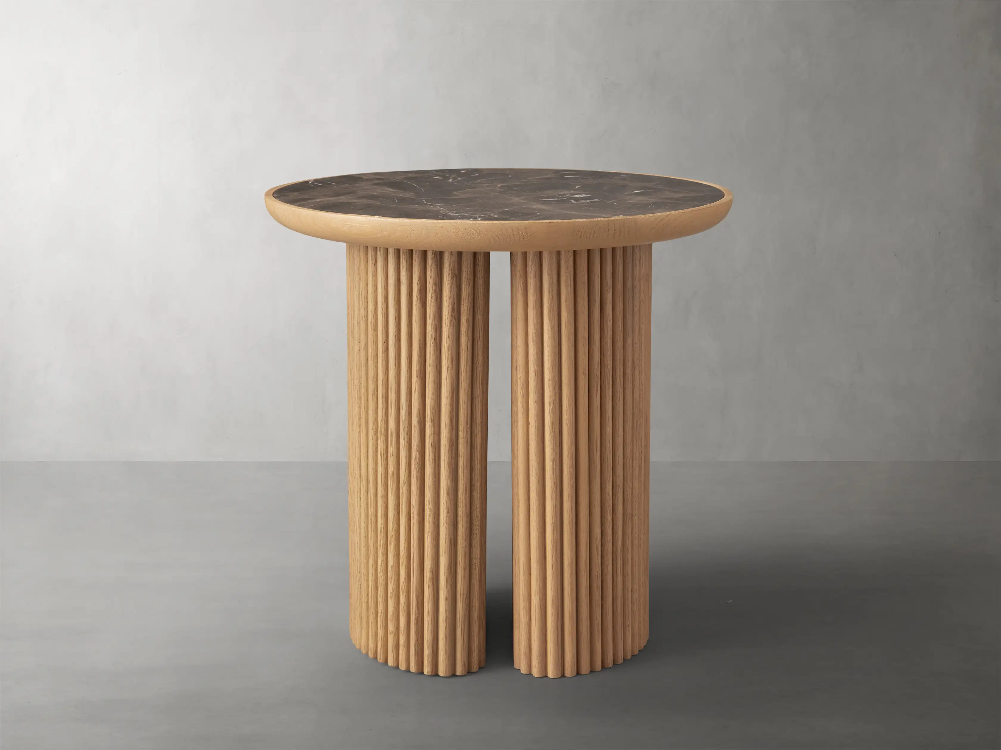 Astor Round End Table | Arhaus