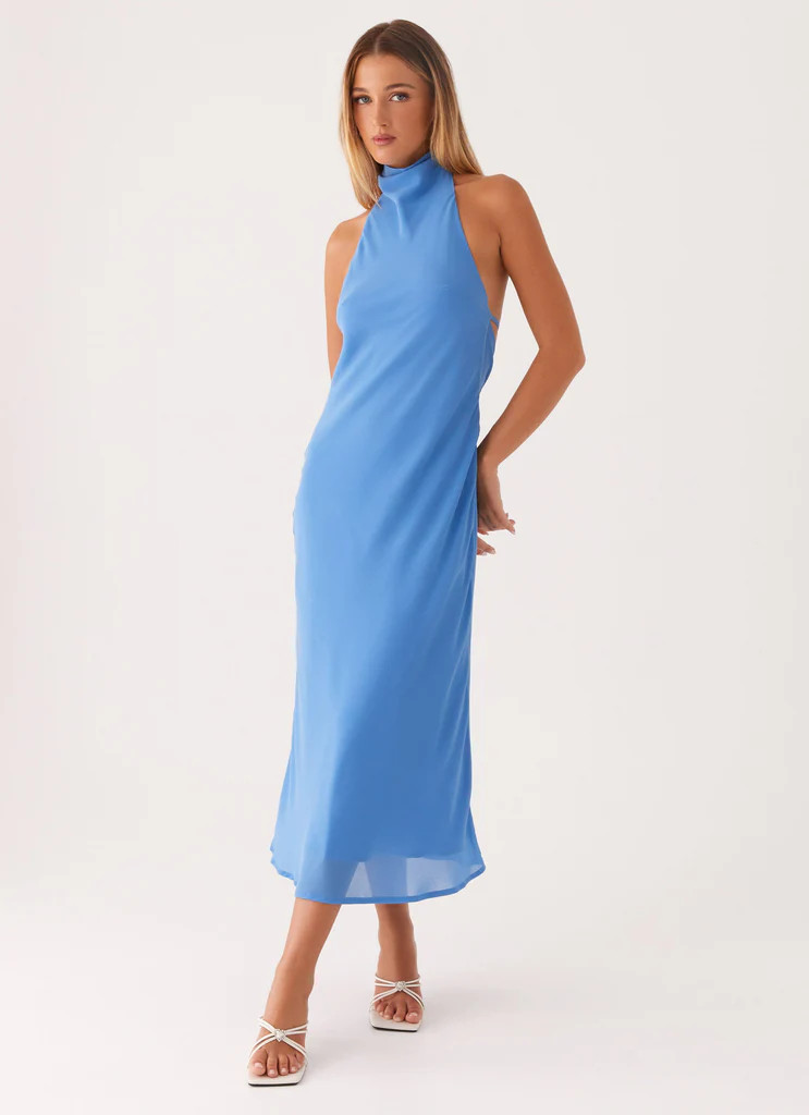 Shelly Midi Dress - Azure | Peppermayo (Global)