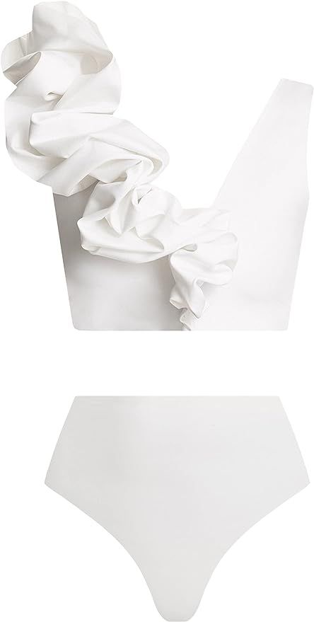 Amazon.com: MAYGEL CORONEL, Rosa Two Piece, One Size, White | Amazon (US)