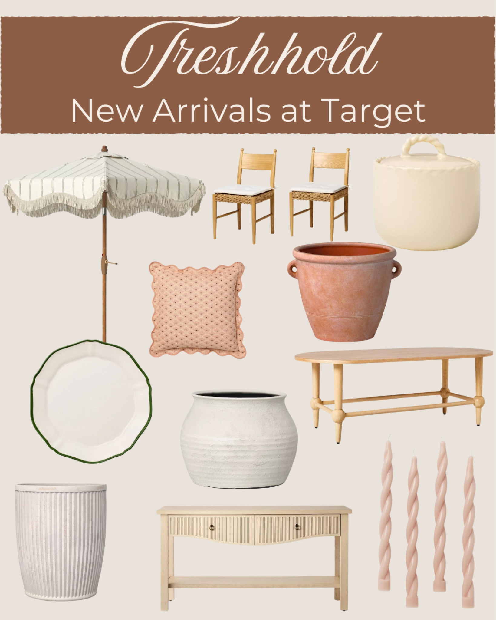 My favourites from the NEW ARRIVALS by
Threshold in Target 

#LTKHomedecor
#StudioMcGee