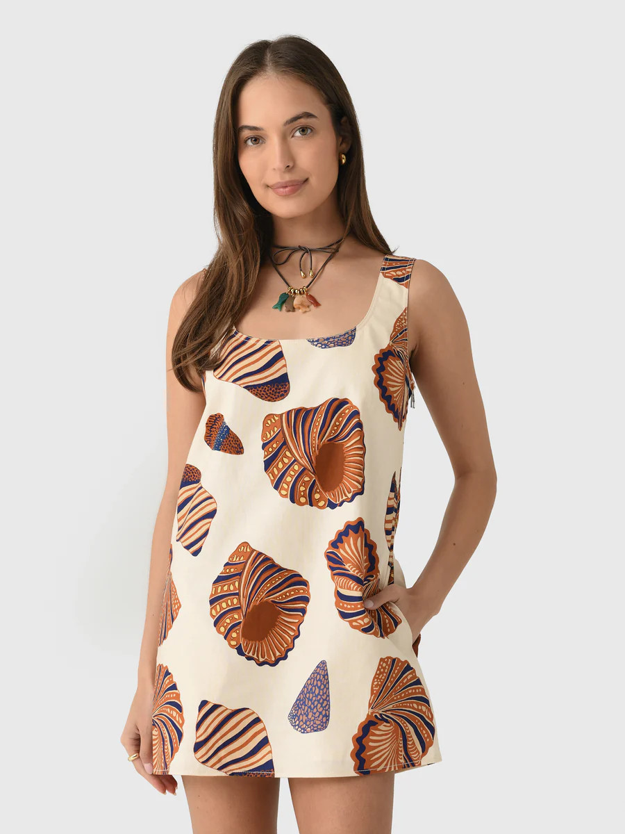 Simon Miller Women's Sahara Linen Mini Dress | Saint Bernard