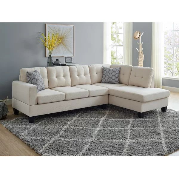 Adryel 2 - Piece Upholstered Sectional | Wayfair North America