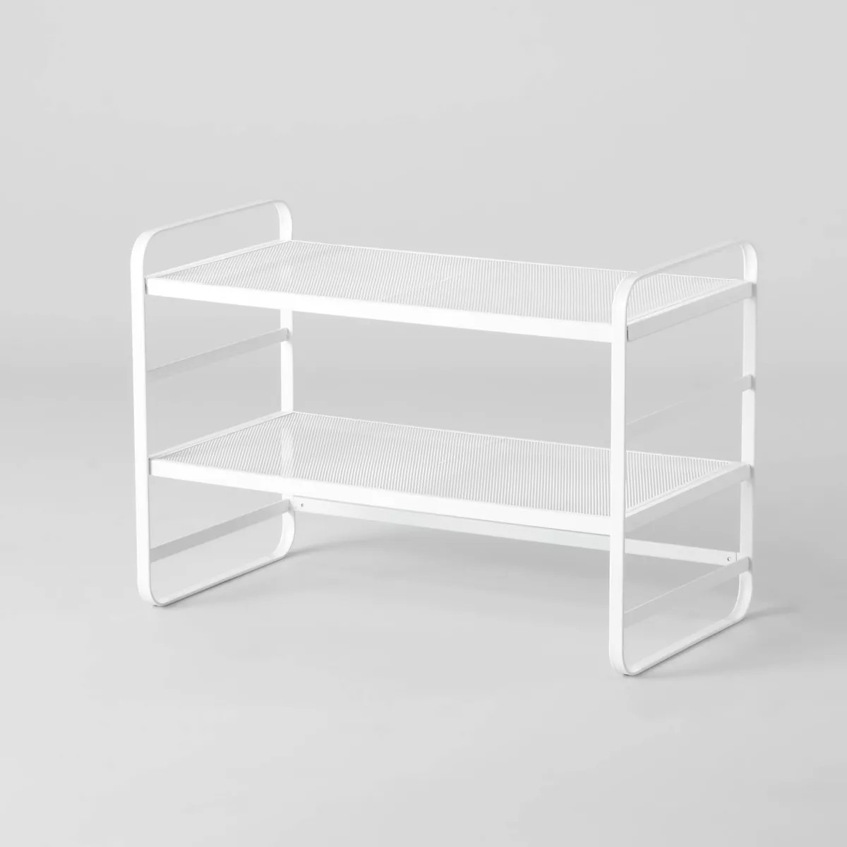 2 Tier Shoe Rack Metal Mesh - Brightroom™ | Target