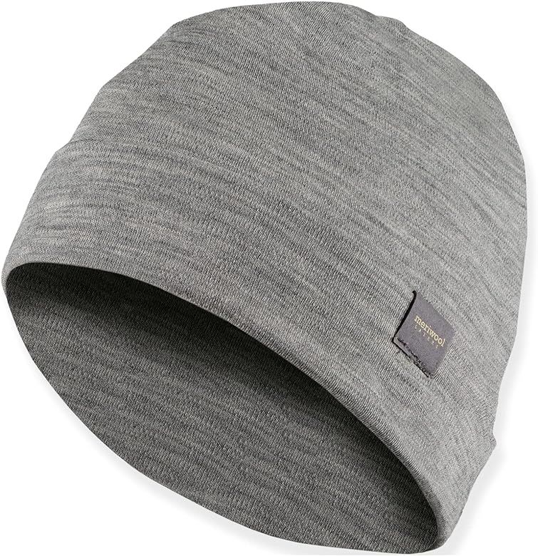 MERIWOOL Unisex Merino Wool Cuff Beanie Winter Hat for Men and Women | Amazon (US)