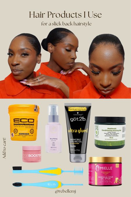 The perfect slick back with these products! #naturalhair #slickback 

I use everything linked here and love it!

#LTKbeauty