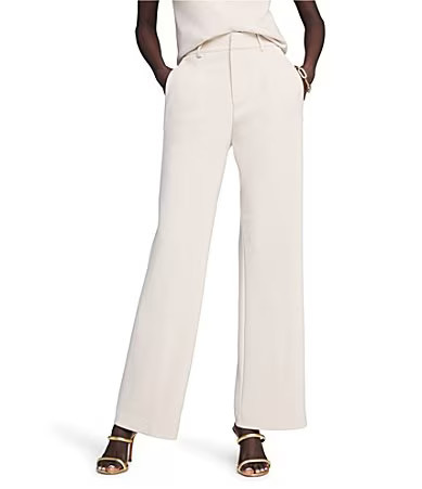 NIC ZOE 31 Knit Scuba Wide-Leg Trouser Pant - 14 | Dillard's