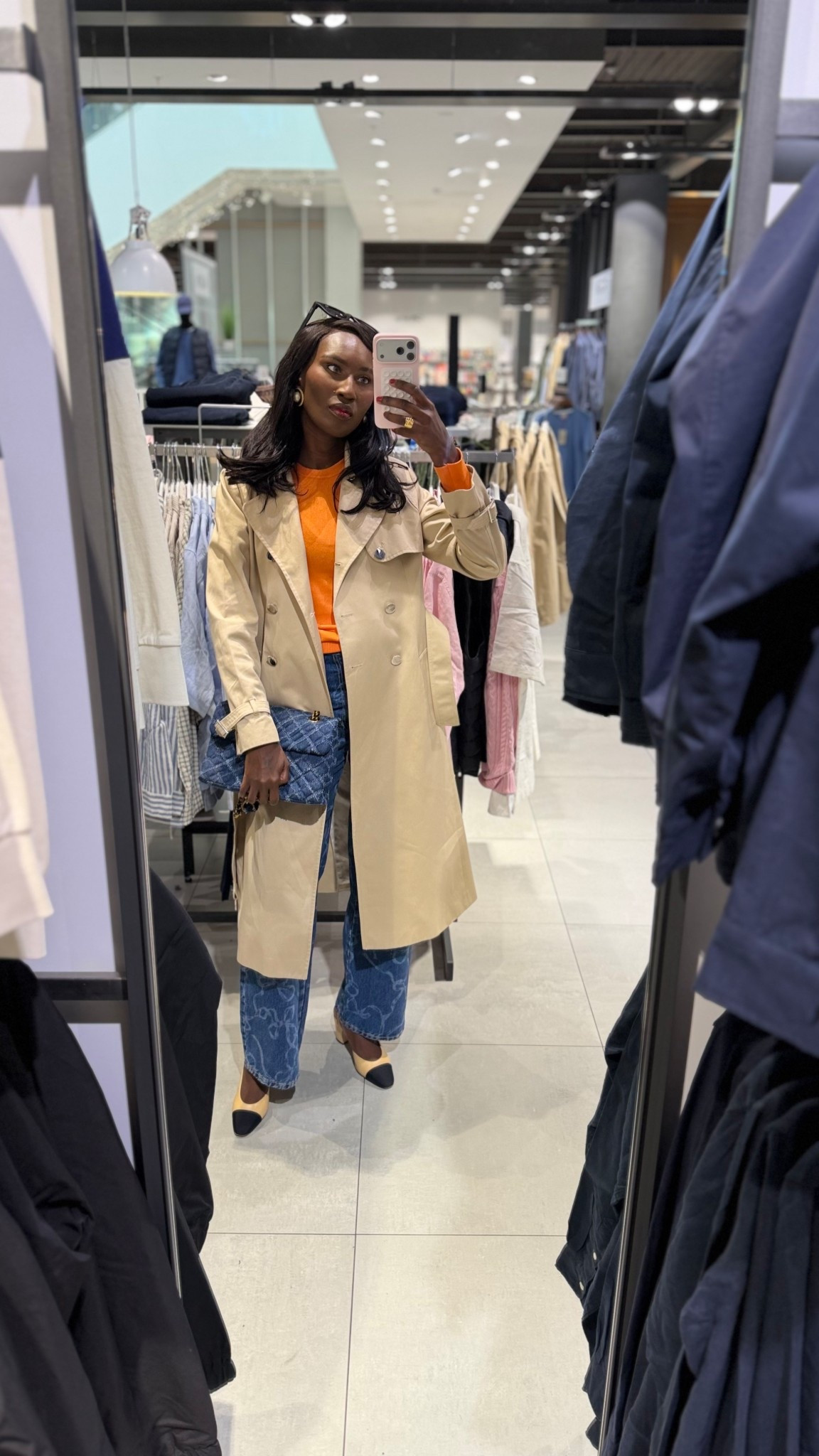 Spring outfit of the day, trench coat styling with a pop of colour 

My outfit is old, linking similar picks below 

#LTKspring #LTKstyletip