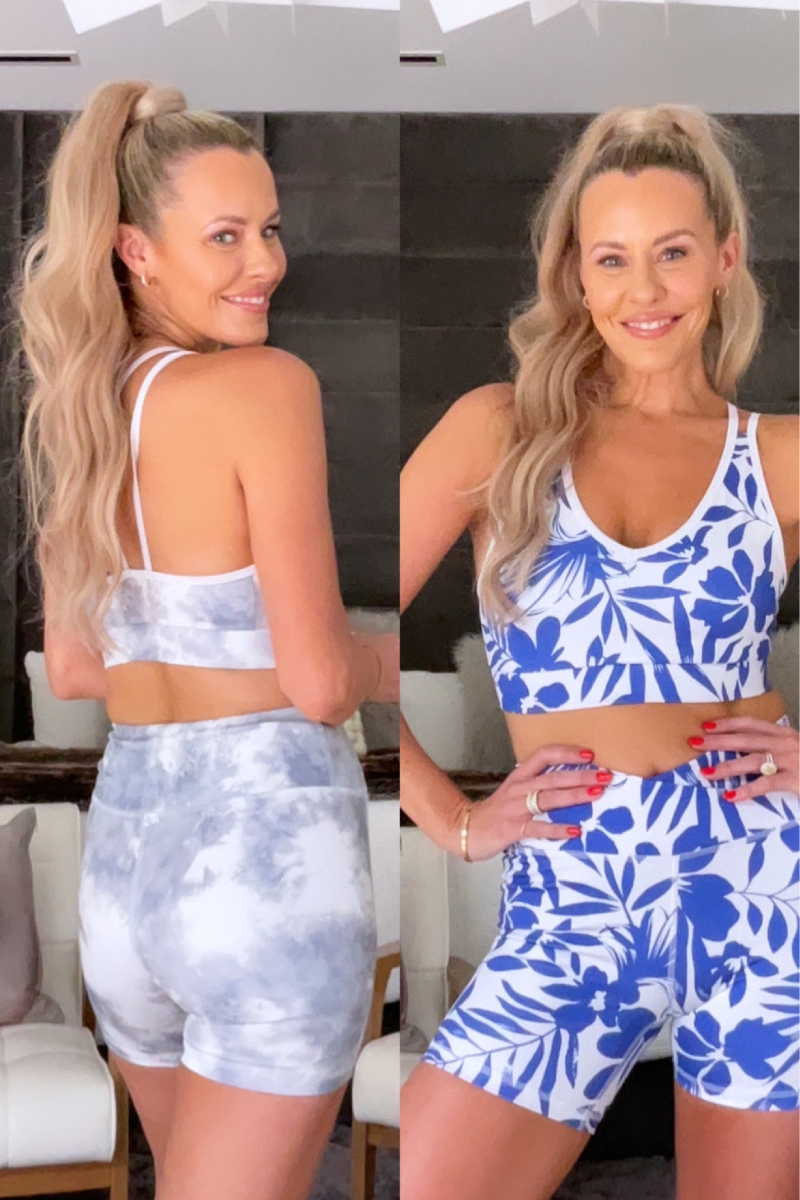 Get to the gym, but make it cute! My #WalmartPartner finds from @walmartfashion always sell out, so grab these before they do! Wearing a medium in the sports bra & a small in the shorts!

#LTKFind #LTKunder50 #LTKfit