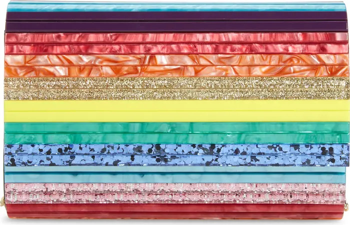 Stripe Envelope Clutch | Nordstrom Rack