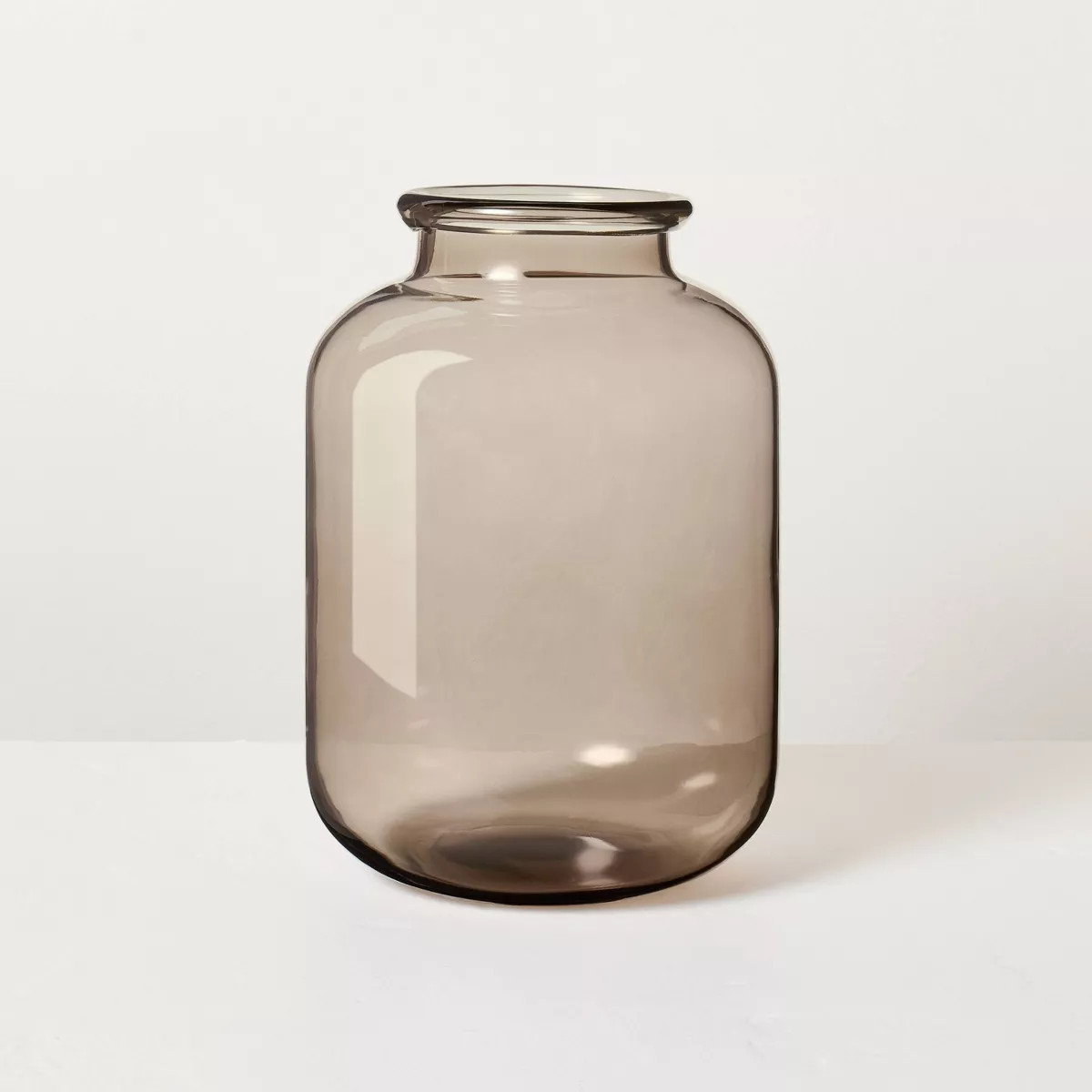 Glass Vase Tan - Hearth & Hand™ with Magnolia | Target