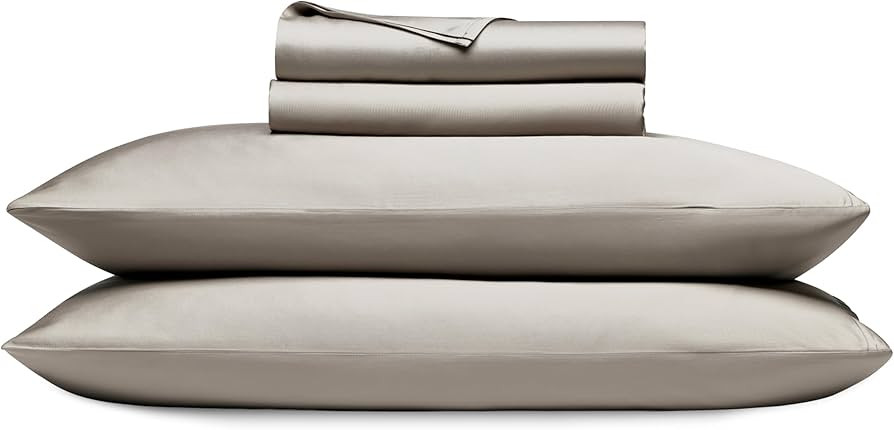 Cozy Earth Luxury Bed Sheet Set - 100% Viscose from Bamboo Fabric, Ultra-Soft & Breathable, Fits ... | Amazon (US)