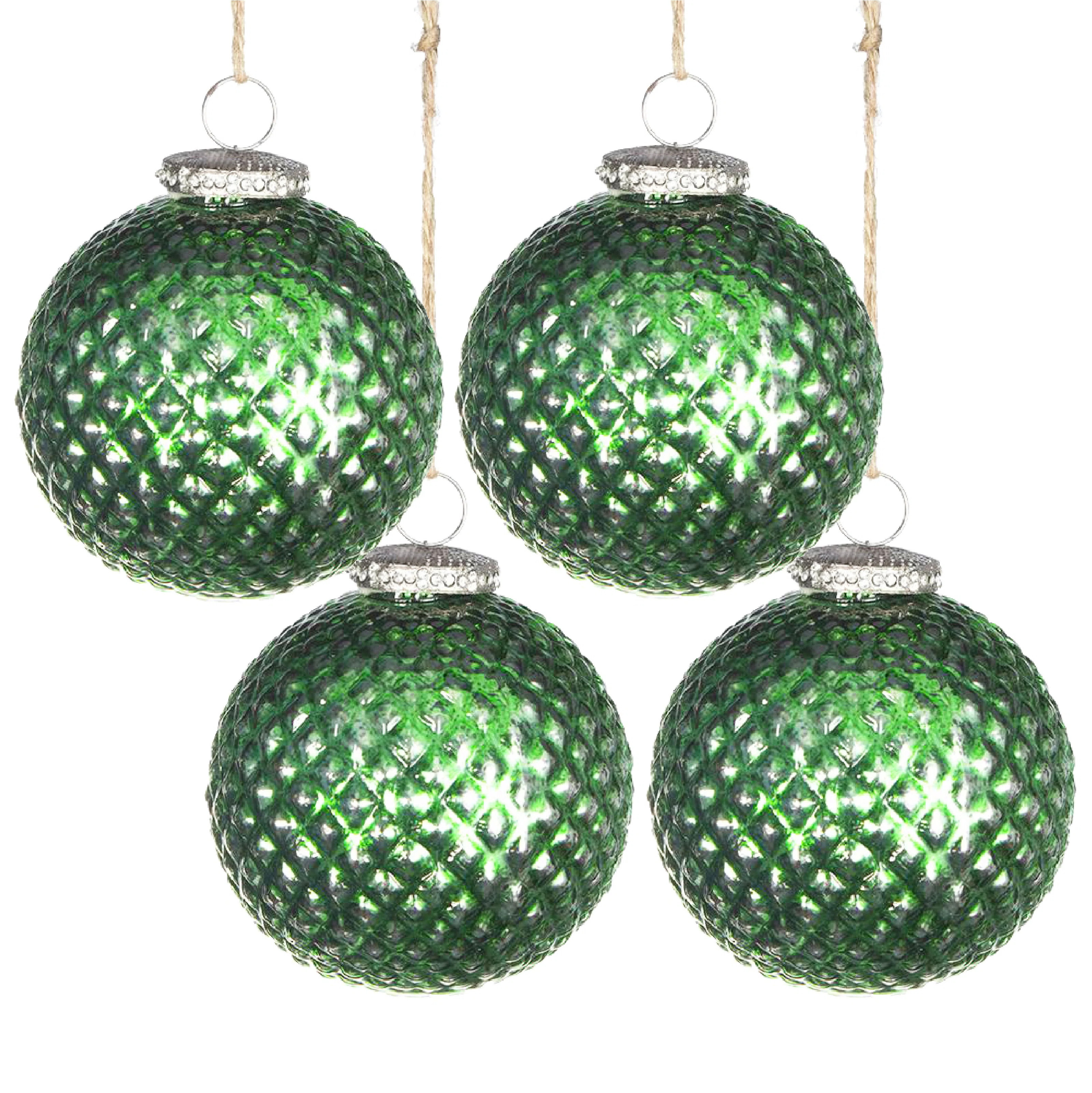 Glass Ball Ornament (Set of 4) | Wayfair North America