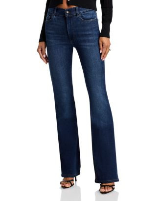 Bridget Bootcut High Rise Instasculpt Jeans in Dark Indigo | Bloomingdale's (US)