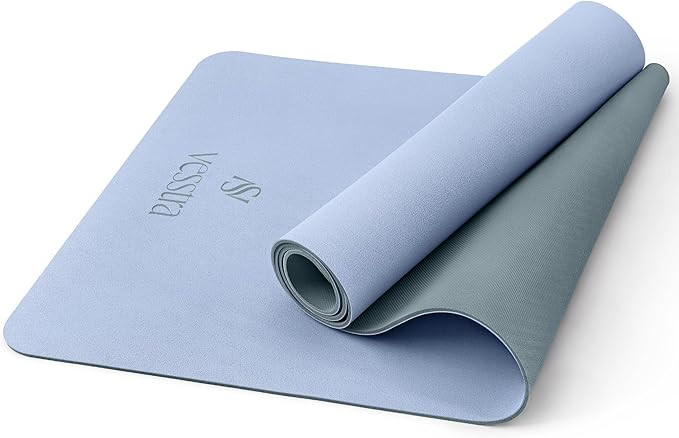 Premium Yoga Mat – Sweat-Activated Non-Slip PU Grip I Natural Rubber Base I 4mm for Yoga, Pilat... | Amazon (US)
