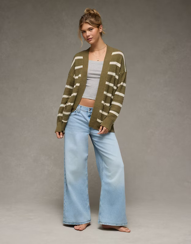 AE Open Knit Cardigan | American Eagle Outfitters (US & CA)