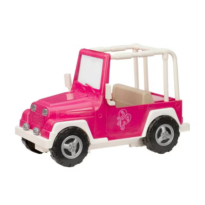 Our Generation My Way and Highways Pink and White Toy Vehicle Accessory for 18" Dolls: Outdoor Do... | Target