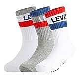 Levi's Kid's Crew Gripper Socks Sockshosiery, aura orange, 3-4.5 | Amazon (US)