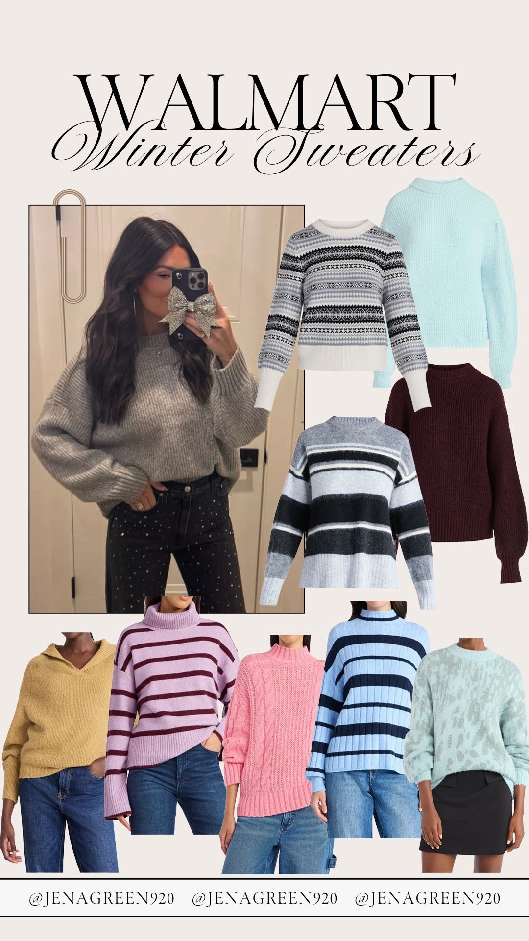 Walmart Winter Sweaters | Walmart Fashion | Walmart Sweaters | Oversized Sweaters 

#LTKSeasonal #LTKFindsUnder50 #LTKootd